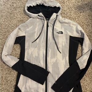 North Face Women's Black and White Jacket